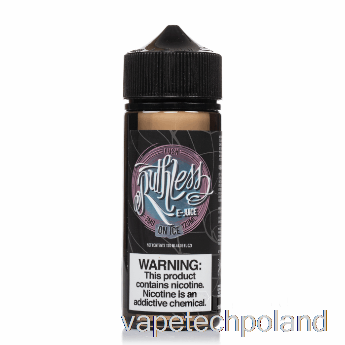 Vape Tech Polska Lush On Ice - Bezwzględna Para - 120ml 0mg